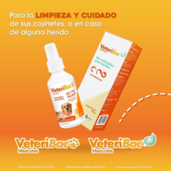 Descubre Veteribac Gel Antiséptico para gatos y mascotas en Lio's Cat, tienda exclusiva para gatos. Protege a tu felino de infecciones y acelera la cicatrización de heridas con este gel antiséptico de alta calidad. Compra ahora en Lio's Cat y asegura la s