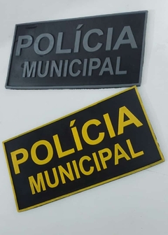 Imagem do 1 PLACA POLICIA MUNICIPAL