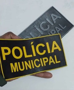 1 PLACA POLICIA MUNICIPAL