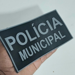 1 PLACA POLICIA MUNICIPAL - comprar online