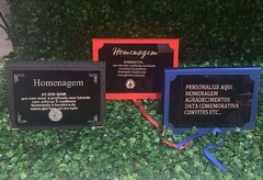 Imagem do PLACAS DE HOMENAGENS PERSONALIZADA