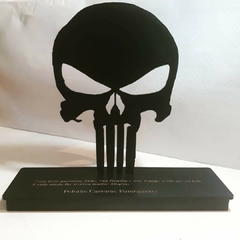 Caveira justiceiro de mesa