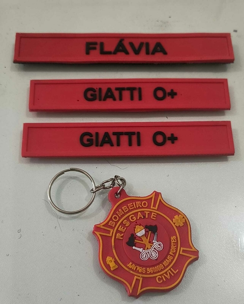 KIT 5 PATACH DE NOMES+BRINDE