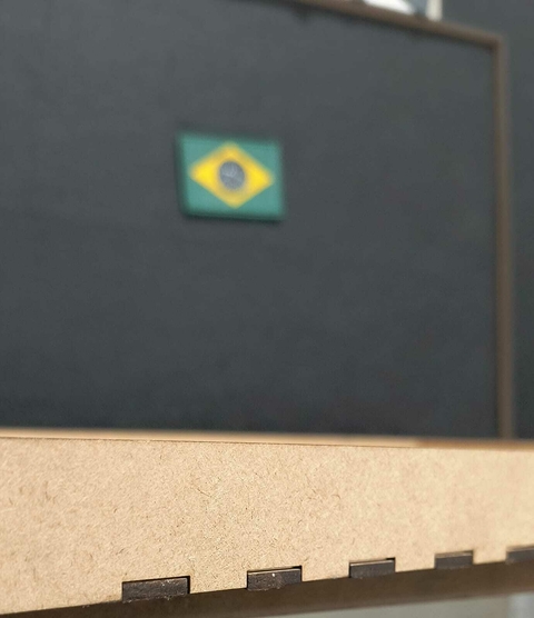 QUADRO COM VELCRO 30X25