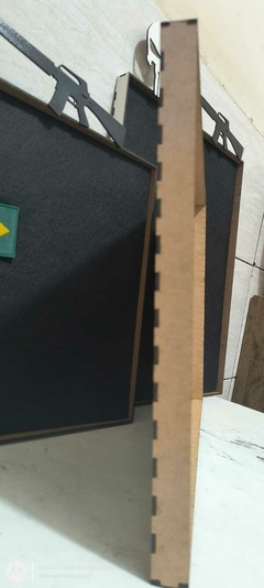 QUADROS COM VELCRO PARA PATCH - RECRUTABILLY