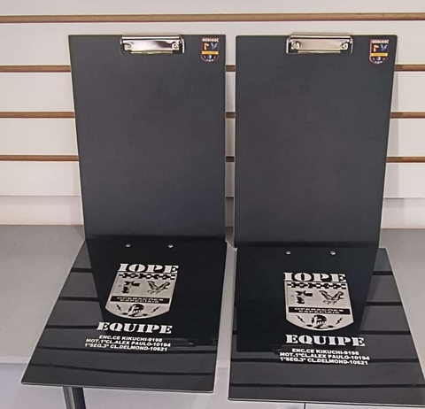 PRANCHETA DE ALUMINIO PERSONALIZADA