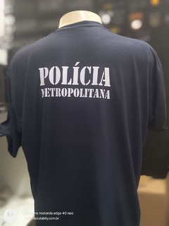 CAMISETA POLICIA METROPOLITANA na internet