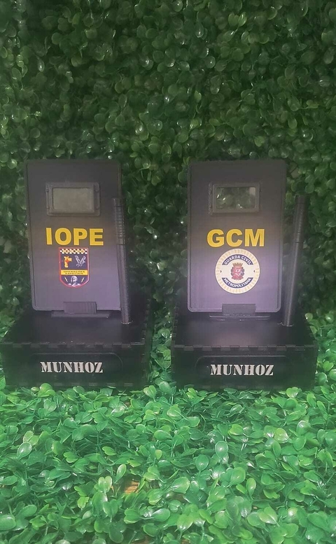 MINI ESCUDO BALISTICO PRETO - comprar online