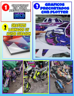 KIT REFLECTIVOS Calcomania Completo Dominar + Collage Racing - Ahuevosi