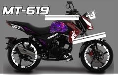 125Z 125 Z ITALIKA + COLLAGE GENGAR KIT DE CALCOMANIAS