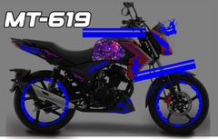 Imagen de 125Z 125 Z ITALIKA + COLLAGE GENGAR KIT DE CALCOMANIAS