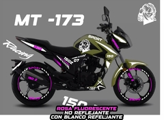 Imagen de KIT REFLECTIVOS ITALIKA 150z z150 150 z CHUCKY