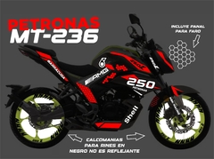250 Z GRAFITO RINES EN NEGRO KIT CALCOMANIAS - Ahuevosi