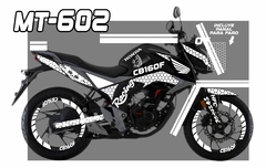 CB160F CB 160 F HONDA Kit de CALCOMANIAS Racing - tienda en línea