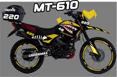 CROSSMAX 220 TIBURON KIT DE CALCOMANIAS RACING