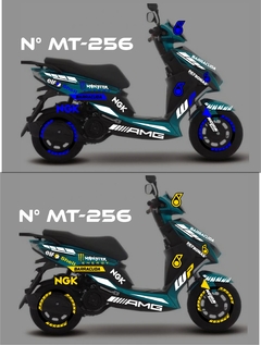 D 150 ITALIKA MOTOTNETA PETRONAS KIT CALCOMANIAS - comprar en línea