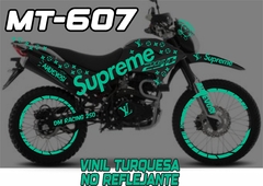 DM 250 X SUPREME DM250X Kit de CALCOMANIAS Racing - Ahuevosi