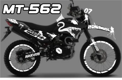 Imagen de DM250X DM 250 X VENOM KIT DE CALCOMANIAS