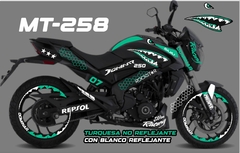 DOMINAR 250 TIBURON KIT CALCOMANIAS - Ahuevosi