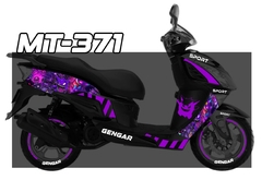 ITALIKA DS 150 GENGAR POKEMON + COLLAGE