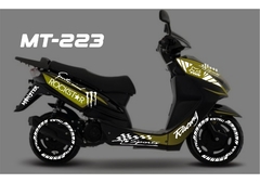 KIT CALCOMANIAS DS 150 ITALIKA ROCKSTAR