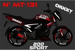 KIT REFLECTIVOS ITALIKA DT 200 SPORT CHUCKY