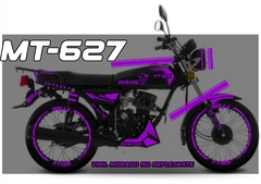 FT 125 CUSTOM Kit de CALCOMANIAS Racing - Ahuevosi