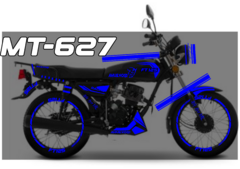 FT 125 CUSTOM Kit de CALCOMANIAS Racing
