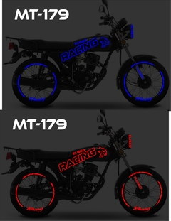 KIT REFLECTIVOS ITALIKA FT 125 TS RACING en internet