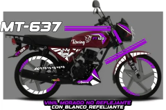 FT 125 ROJA CUSTOM Kit de CALCOMANIAS Racing en internet