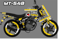 FT 150 GTS FANTASMAS KIT DE CALCOMANIAS