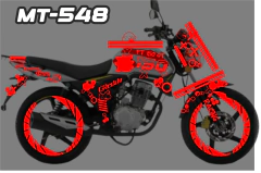 FT 150 GTS FANTASMAS KIT DE CALCOMANIAS - Ahuevosi