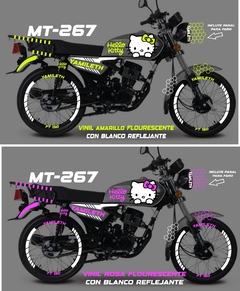 ITALIKA FT 150 HELLO KITTY NOMBRE - comprar en línea