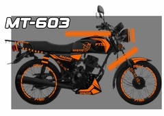 FT 150 DIABLO Kit de CALCOMANIAS Racing - Ahuevosi