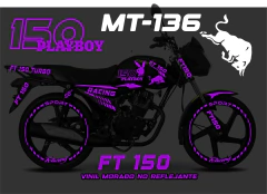 KIT REFLECTIVOS FT 150 TS PLAYBOY en internet