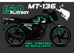 KIT REFLECTIVOS FT 150 TS PLAYBOY - tienda en línea
