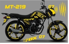 Imagen de KIT REFLECTIVOS ITALIKA FT 150 FOX SPORT