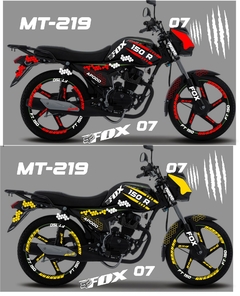 KIT REFLECTIVOS ITALIKA FT 150 FOX SPORT - comprar en línea