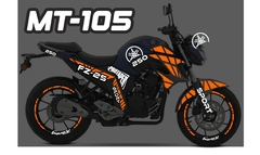 KIT REFLECTIVOS YAMAHA FZ 25 FZ25 SPORT