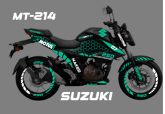 KIT CALCOMANIAS SUZUKI NAKED 250 en internet