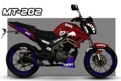 KIT CALCOMANIAS REFLEJANTES BDS HAWK 250 - tienda en línea