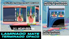 Vinil Antiburbuja Sticker Decorativo Puertas Tapon Arte Pop MCAR