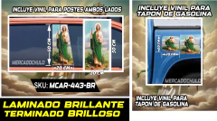 Vinil Antiburbuja Sticker Decorativo Puertas Tapon Arte Pop MCAR - tienda en línea