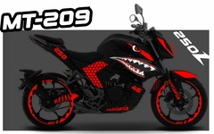 KIT REFLECTIVOS ITALIKA 250 z z 250 250z Tiburon - Ahuevosi