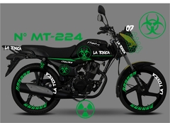 KIT REFLECTIVOS LINEA FT 150 TS FT150TS LA TOXICA - Ahuevosi