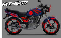 GN 125 SUZUKI CARGO KIT DE CALCOMANIAS REFLEJANTES - tienda en línea