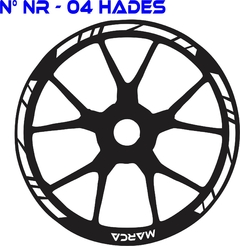 CALCOMANIAS RIN DISEÑO: NR - 04 HADES - Ahuevosi