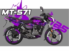 NS 125 GENGAR POKEMON MORADO KIT DE CALCOMANIAS
