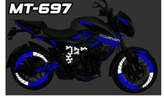 Kit Calcomanias Vinil Reflejante Ns 200 Ns Racing Panal - Ahuevosi
