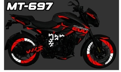 Kit Calcomanias Vinil Reflejante Ns 200 Ns Racing Panal - tienda en línea
